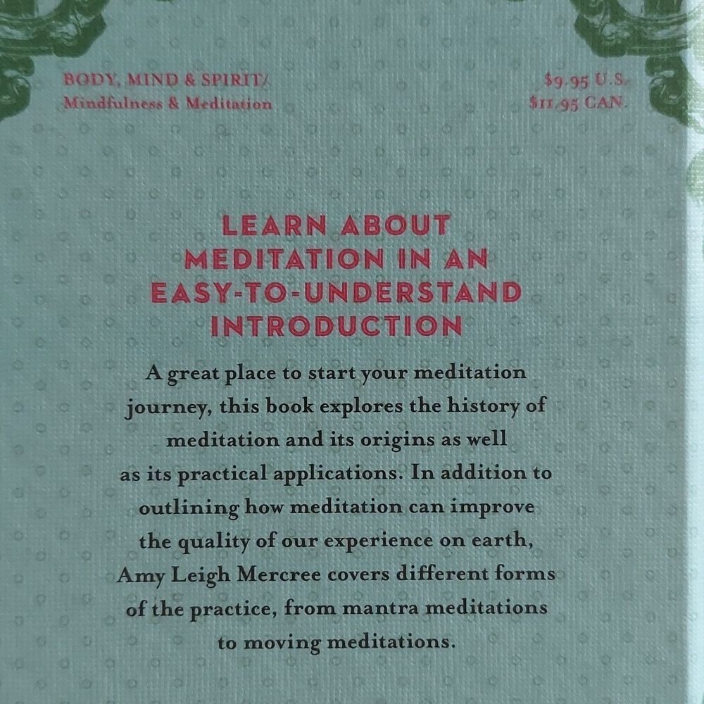 A Little Bit of Meditation: an introduction to mindfulness by Amy Leigh Mercree - Picture 2 of 2